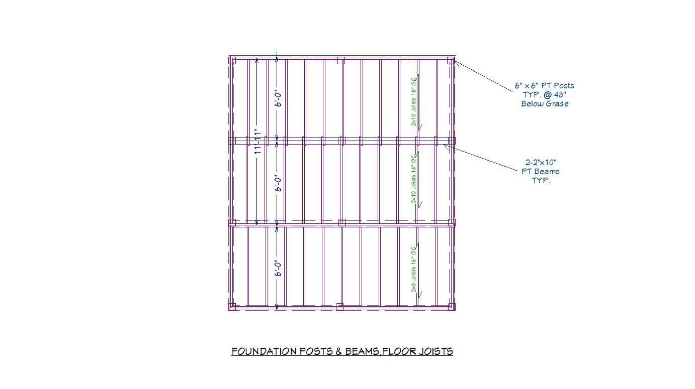 The ADK "Alpine" Solo Cabin-12'x16' Plans