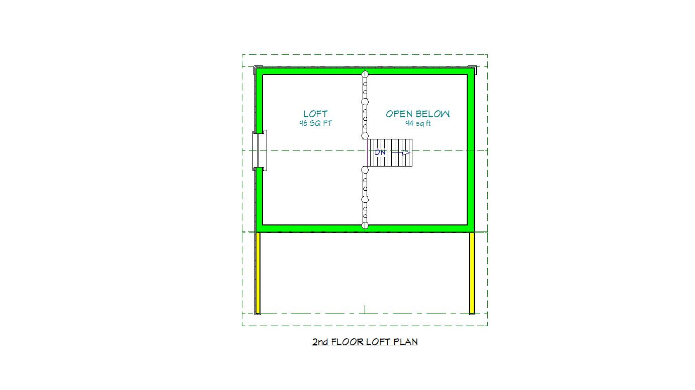 The ADK "Alpine" Solo Cabin-12'x16' Plans