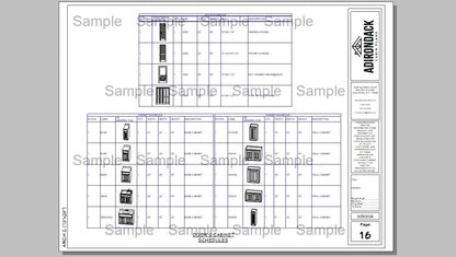Sample Plan Adirondack Cabin Plans