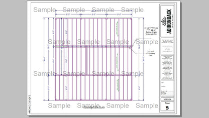 Sample Plan Adirondack Cabin Plans