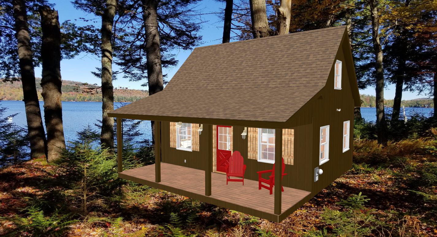 Adirondack Cabin Floor Plans