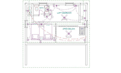 The ADK "Original" Cabin-16'x24' Plans - Adirondack Cabin Plans