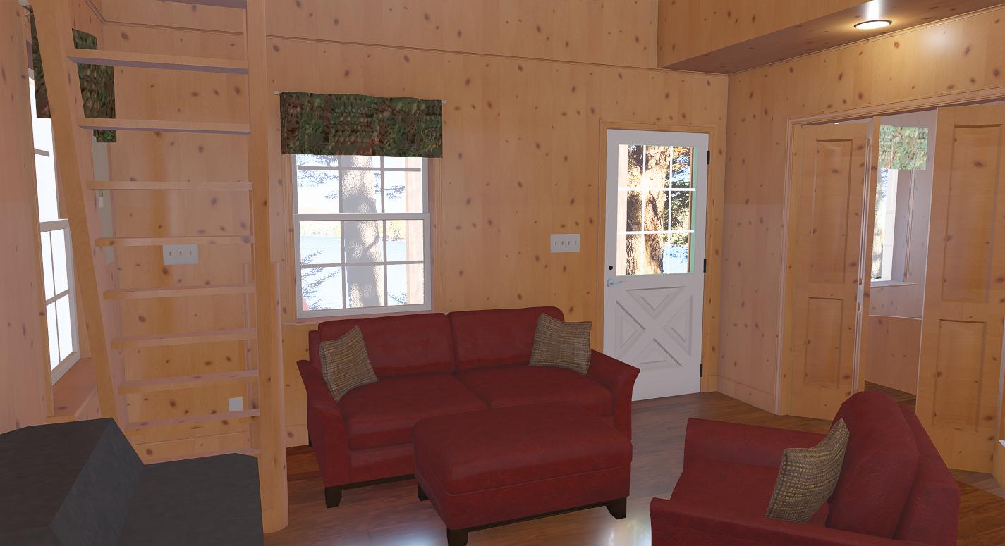 Sample Plan Adirondack Cabin Plans