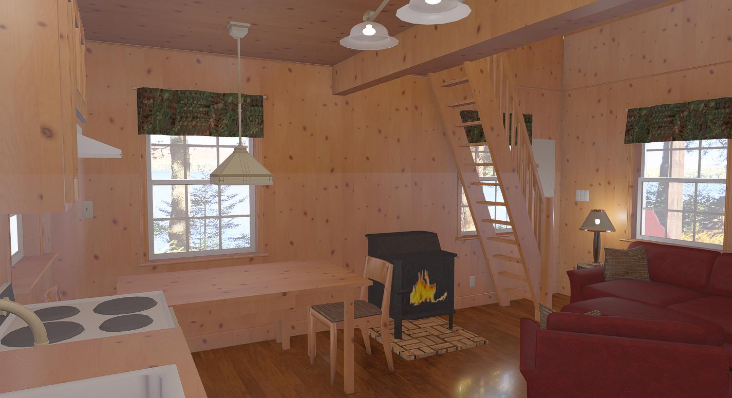 Sample Plan Adirondack Cabin Plans