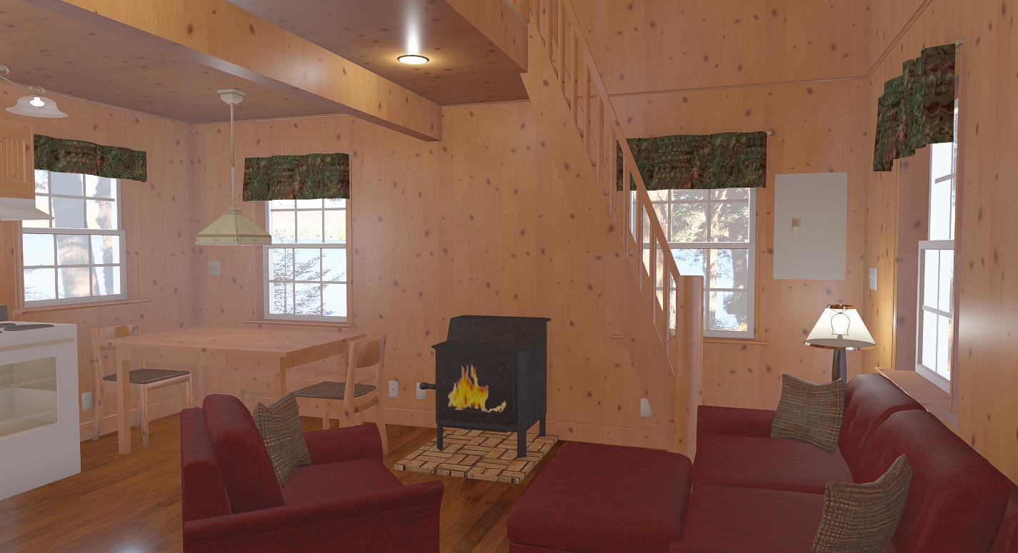Sample Plan Adirondack Cabin Plans