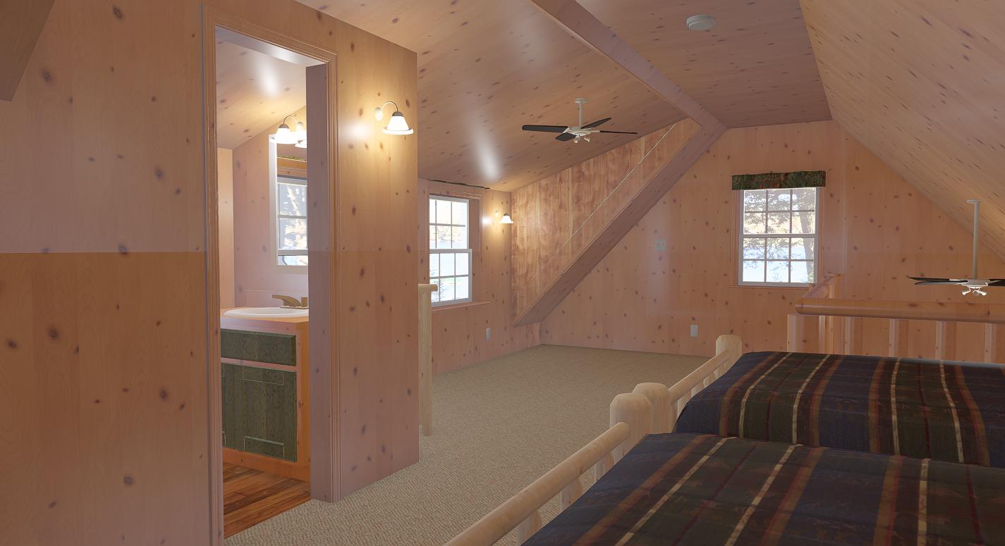Sample Plan Adirondack Cabin Plans