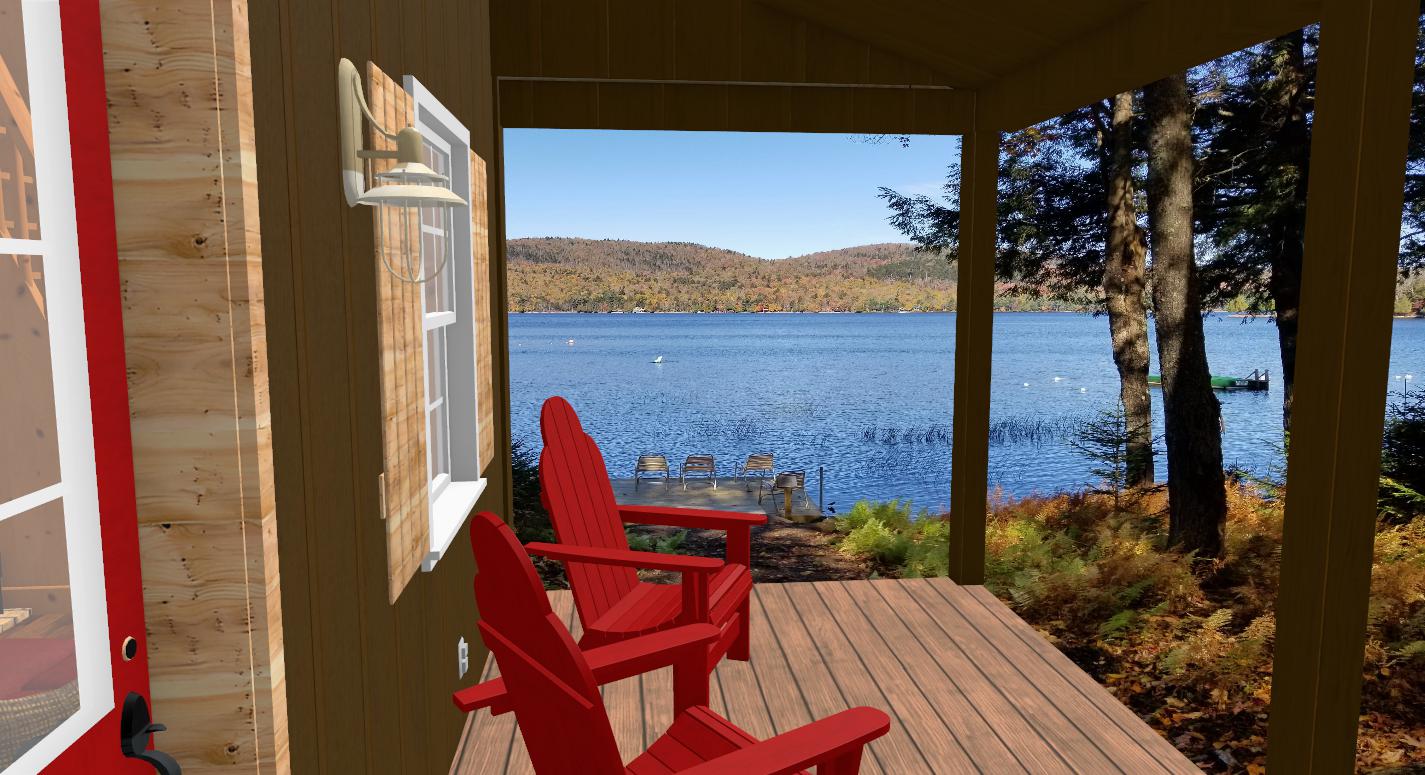 Sample Plan Adirondack Cabin Plans