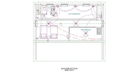 The ADK "Spruce" Cabin-18'x32' Plans - Adirondack Cabin Plans
