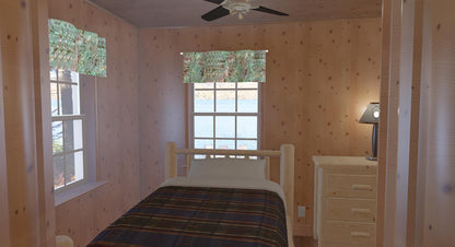 The ADK "Spruce" Cabin-18'x32' Plans - Adirondack Cabin Plans