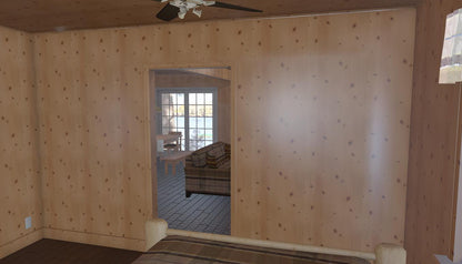 The ADK "Beaver Creek" Cabin-20'x28' Full Foundation Plans - Adirondack Cabin Plans